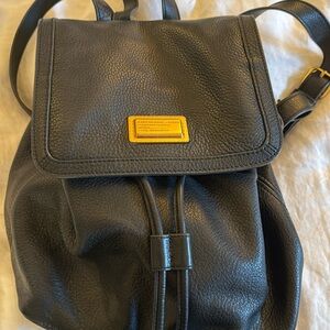 Marc Jacob’s leather backpack purse